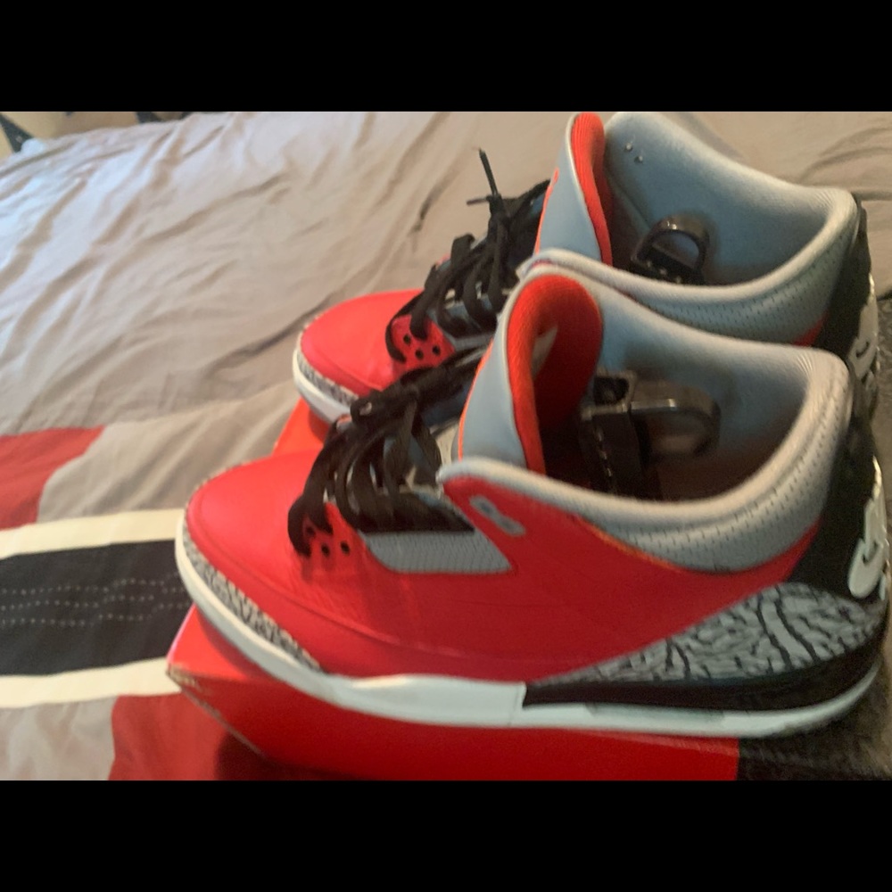 Jordan 3 red cement